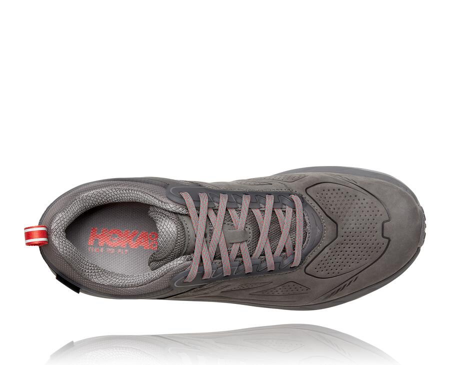 Tenis Hoka One One Trail Hombre Grises - Challenger Bajos Gore-Tex - JGLS41687